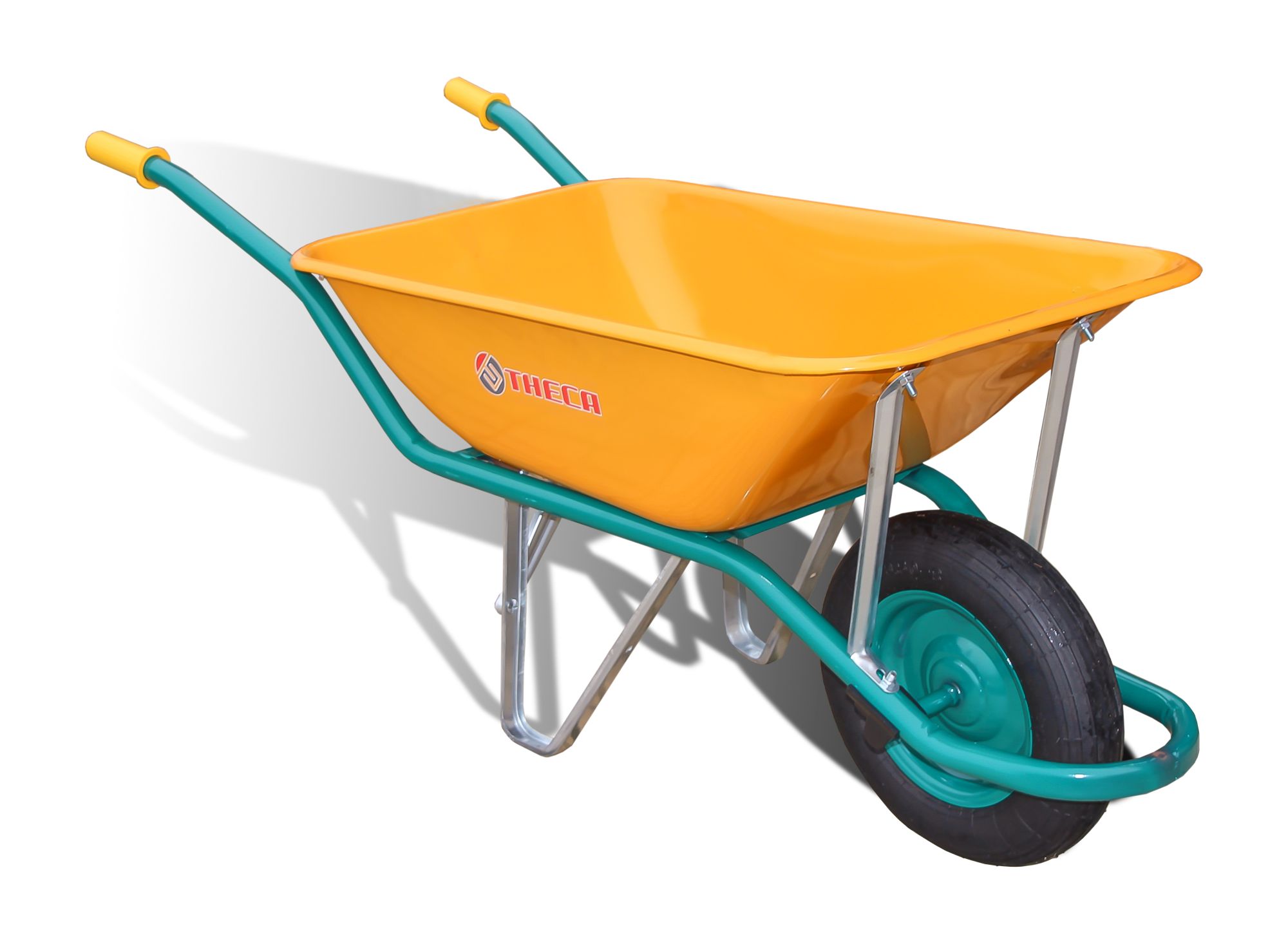 C1/550 Amarilla con rueda neumatica